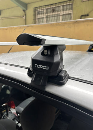 Ford Focus Sedan 1 (1998-2005) Oluksuz Üst Tavan Portbagaj Taşıyıcı Ara Atkısı Toros Serisi Pro 4, Gri