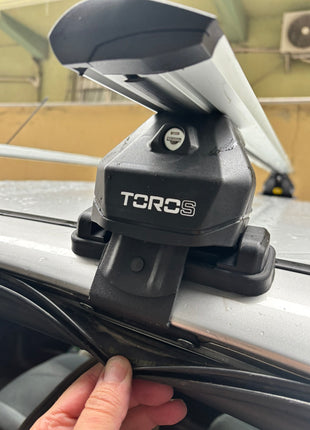 Ford Focus Sedan 1 (1998-2005) Oluksuz Üst Tavan Portbagaj Taşıyıcı Ara Atkısı Toros Serisi Pro 4, Gri