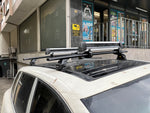 Porsche Cayenne (9PA) 2002-2010 Tavan Taşıyıcı Ara Barlar – Vidalı Montaj, Pro 6 Gri