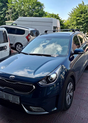 Kia Niro 2017-2022 Portbagaj Taşıyıcı Ara Atkisi - Ara Çubuk Paw Pro 2 Siyah
