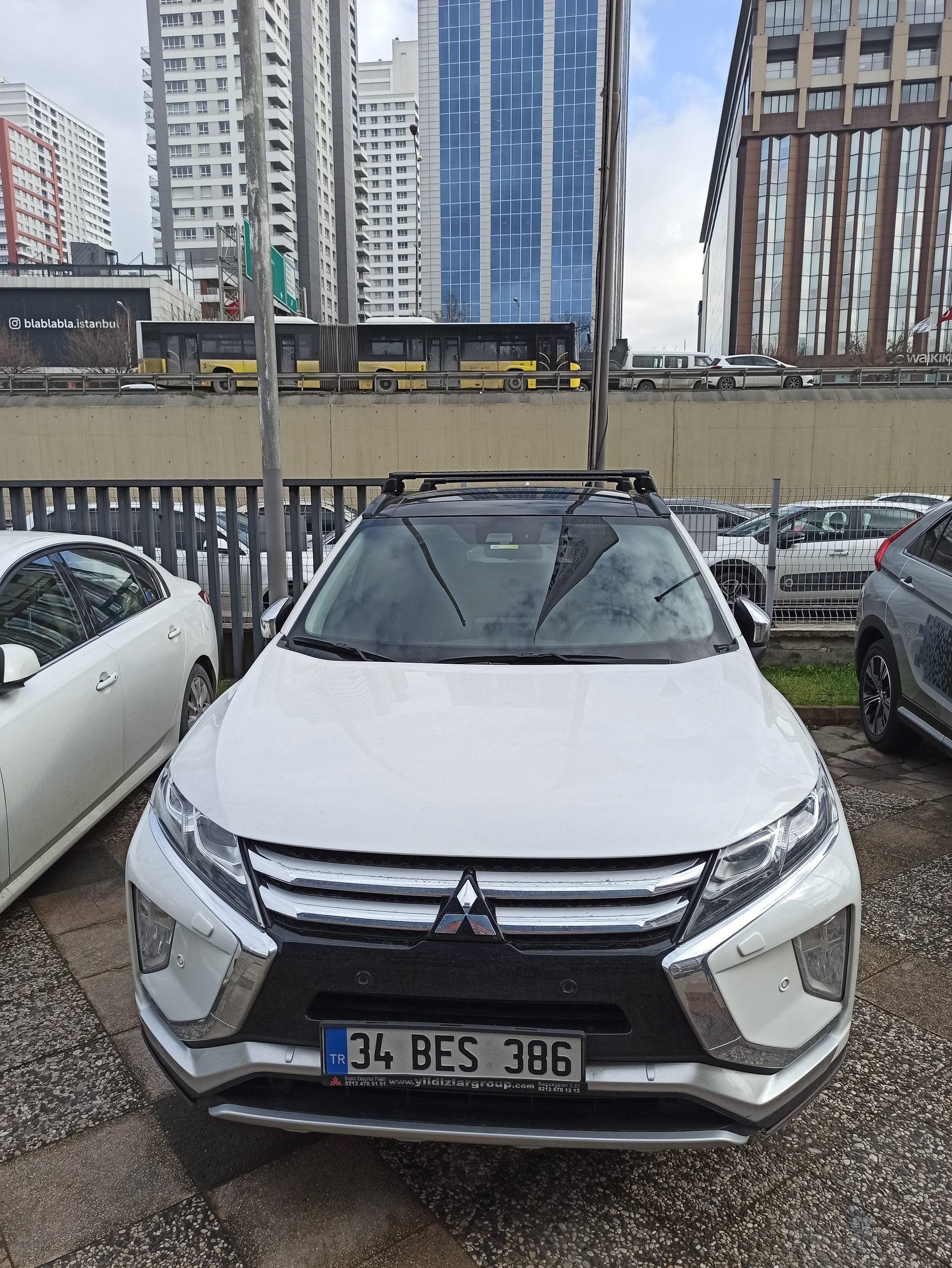 Mitsubishi Eclipse Cross 2018-2025 Portbagaj Taşıyıcı Ara Atkisi - Ara Çubuk Paw Pro 2 Siyah