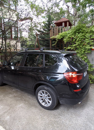 Bmw X3 F25 2010-2017 Portbagaj Taşıyıcı Ara Atkisi - Ara Çubuk Paw Pro 2 Siyah
