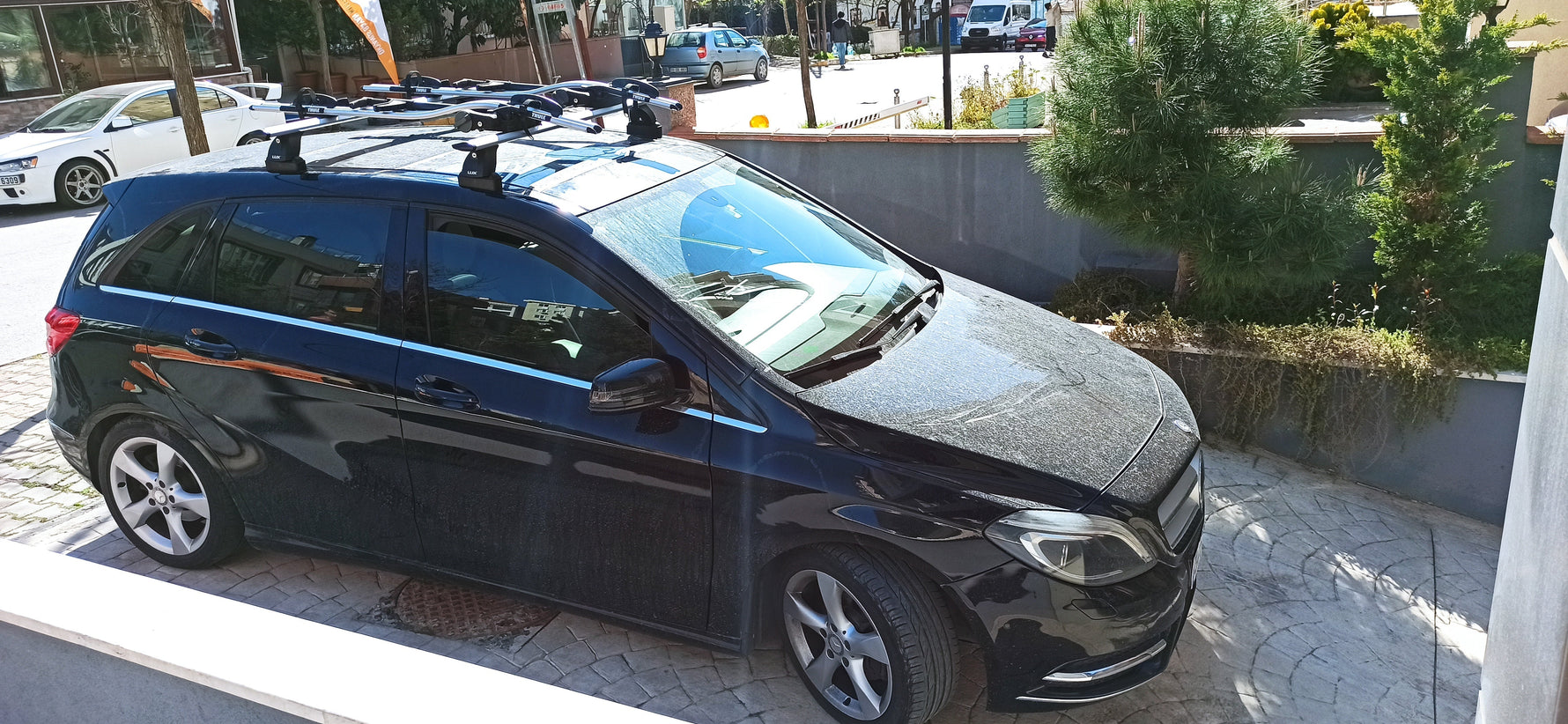 Paw Mercedes-Benz B-Serisi (W247) 2018-2026 Ara Atkı Portbagaj Taşıyıcı - Pro 3 Gri