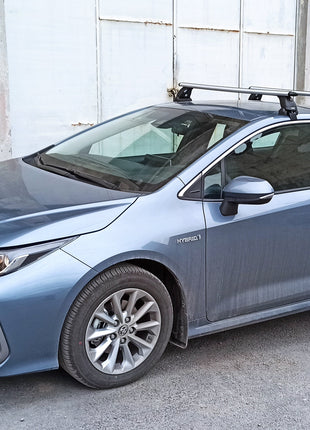 Toyota Corolla Sedan 2013-2018 Oluksuz Üst Tavan Portbagaj Taşıyıcı Ara Atkısı Toros Serisi Pro 4 Gri