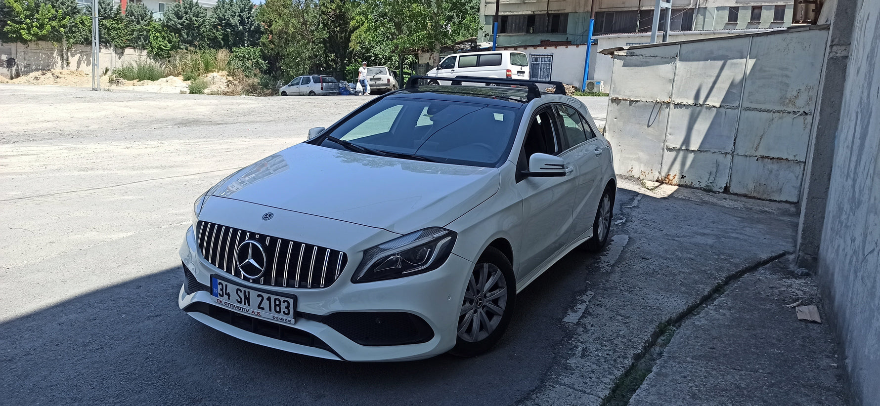Mercedes A Hb W177 2018-2025 Portbagaj Taşıyıcı Ara Atkı Aparatı Paw Pro 3 Siyah