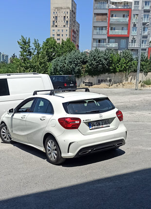Mercedes A Hb W177 2018-2025 Portbagaj Taşıyıcı Ara Atkı Aparatı Paw Pro 3 Siyah