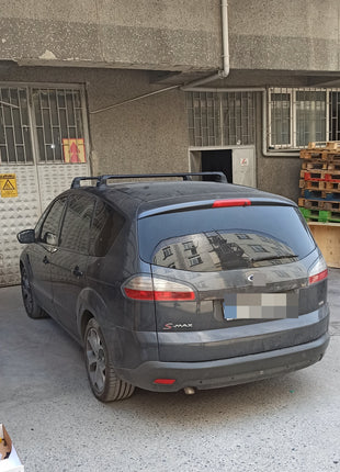 Ford S-Max (Cd539) 2015-2025 Portbagaj Taşıyıcı Ara Atkı Aparatı Paw Pro 3 Siyah