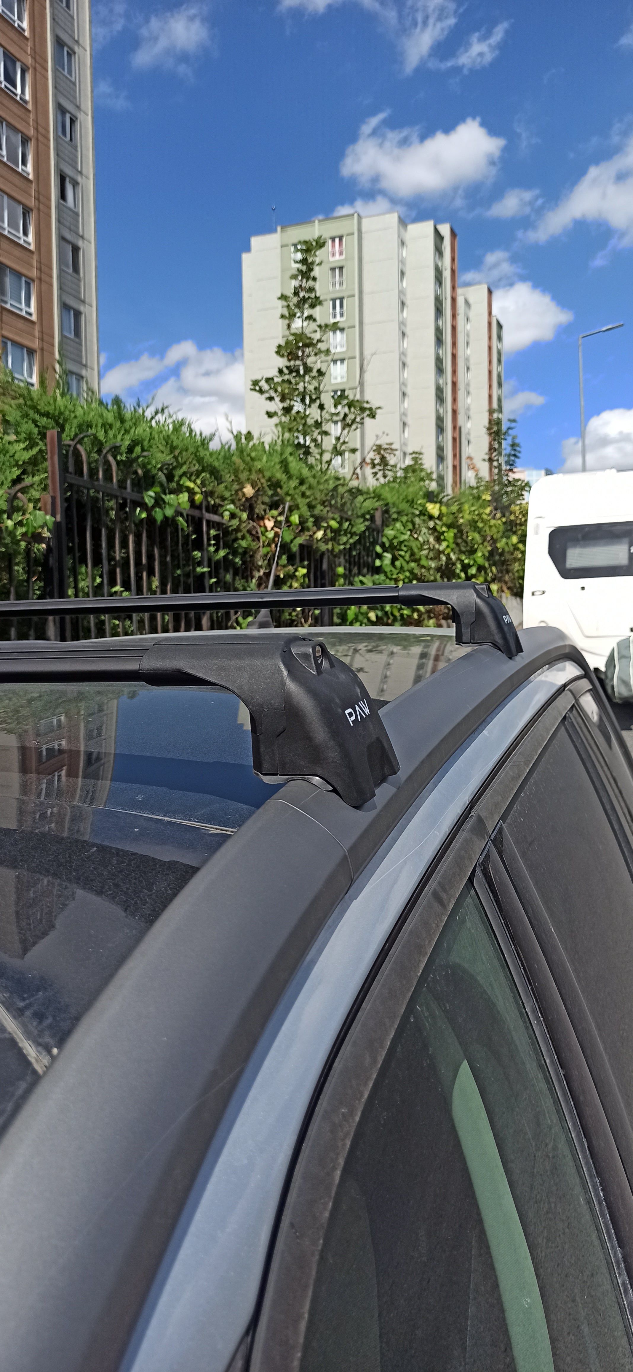 Citroen C4 Grand Picasso Mpv 2013-2018 Portbagaj Taşıyıcı Ara Atkisi - Ara Çubuk Paw Pro 2 Siyah