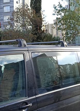 Volkswagen Caravelle T6 T-P 2015-2024 Portbagaj Taşıyıcı Ara Atkı Aparatı Paw Pro 3 Gri