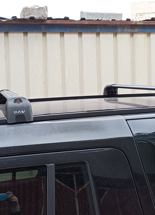 For Infiniti QX4 1997-2003 Roof Rack Cross Bars T Ray Slot Rail Silver