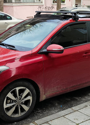 Hyundai İ20 2020-2025 Oluksuz Üst Tavan Portbagaj Taşıyıcı Ara Atkısı Toros Serisi Pro 4 Siyah