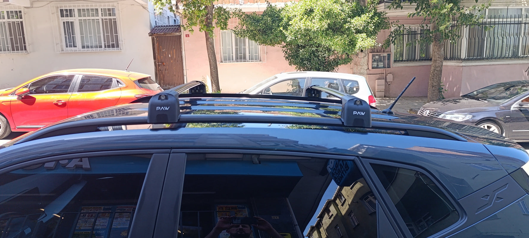 Seat Arona 2017-2025 Portbagaj Taşıyıcı Ara Atkisi - Ara Çubuk Paw Pro 2 Siyah