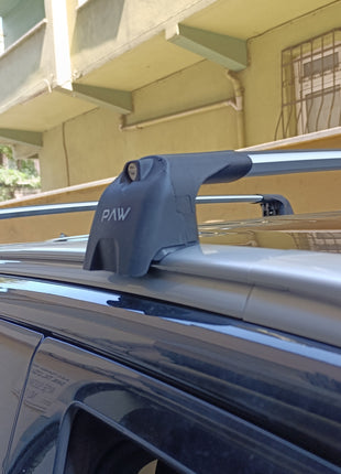 For Mitsubishi Outlander 2013-2021 Roof Rack Cross Bars Flush Rail Black