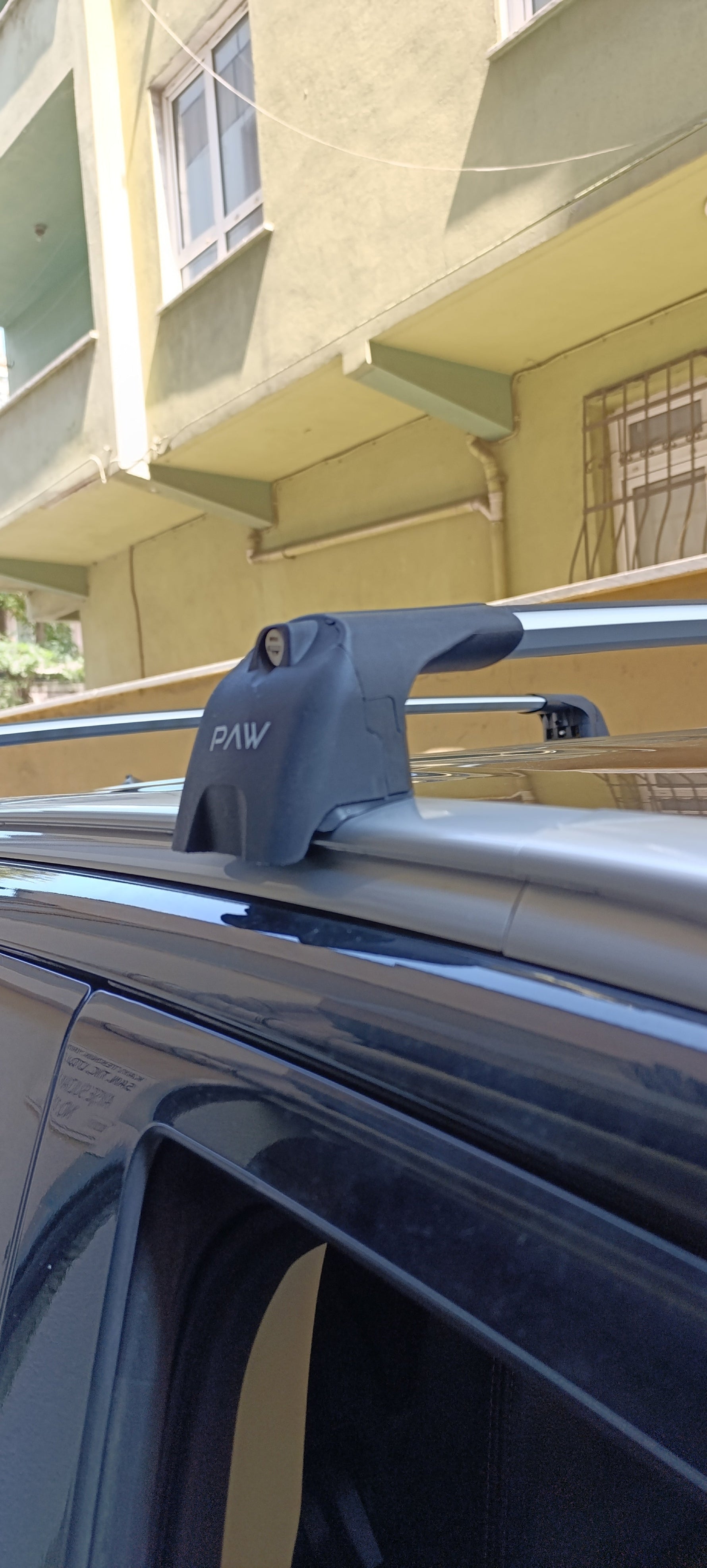 For Mitsubishi Outlander 2013-2021 Roof Rack Cross Bars Flush Rail Black