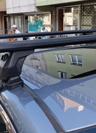 Toyota Corolla Sedan 2018-2025 Oluksuz Üst Tavan Portbagaj Taşıyıcı Ara Atkısı Toros Serisi Pro 4 Siyah