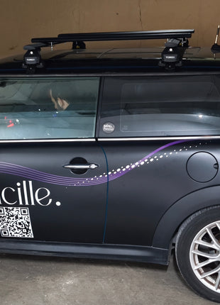 Mini Cooper R56 3dr (2007-2014) Tavan Portbagaj Taşıyıcı Ara Atkısı, Pro 4, Gri