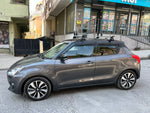 Suzuki Swift 2017-2025 Oluksuz Üst Tavan Portbagaj Taşıyıcı Ara Atkısı Toros Serisi Pro 4 Gri
