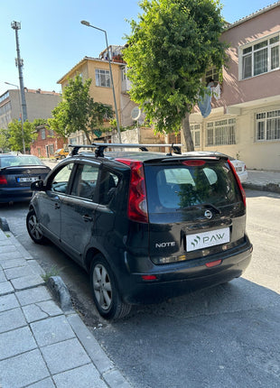 Nissan Note E12 2014-2020 Oluksuz Üst Tavan Portbagaj Taşıyıcı Ara Atkısı Toros Serisi Pro 4 Gri