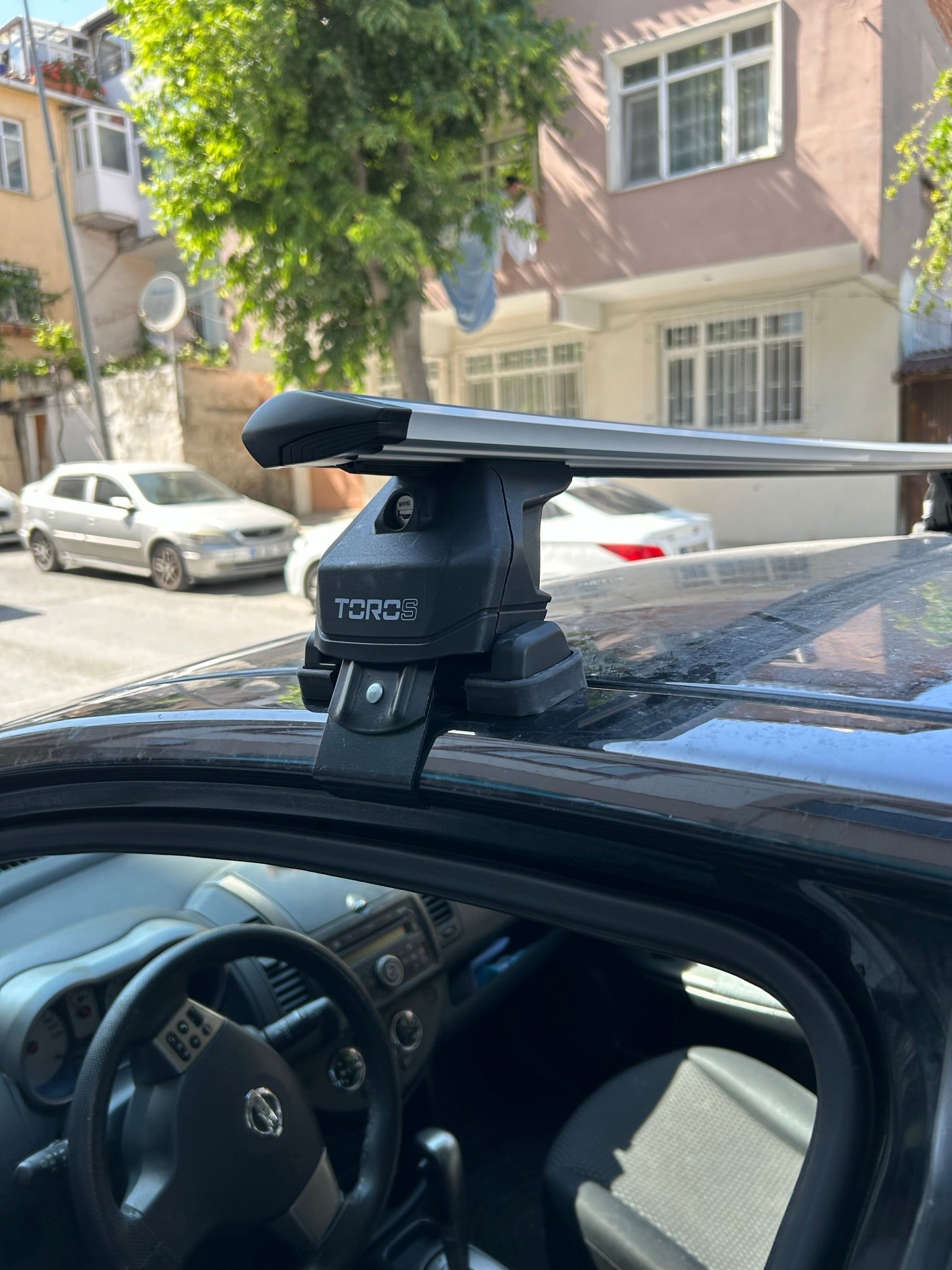 Nissan Note E12 2014-2020 Oluksuz Üst Tavan Portbagaj Taşıyıcı Ara Atkısı Toros Serisi Pro 4 Siyah