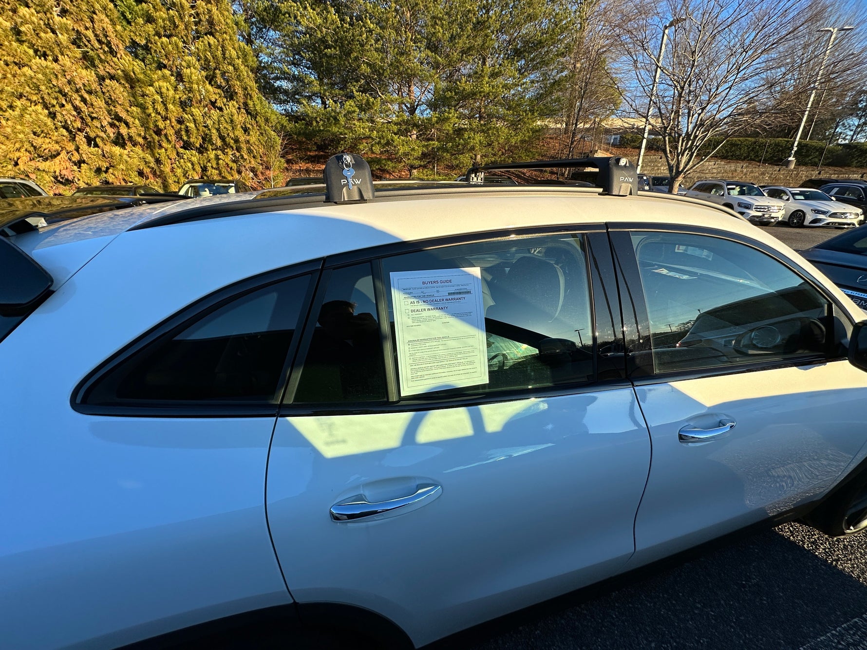 Mercedes Gla (H247) 2020-2025 Portbagaj Taşıyıcı Ara Atkisi - Ara Çubuk Paw Pro 2 Siyah