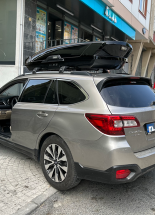 Subaru Outback Bs 2014-2020 Portbagaj Taşıyıcı Ara Atkisi - Ara Çubuk Paw Pro 2 Siyah