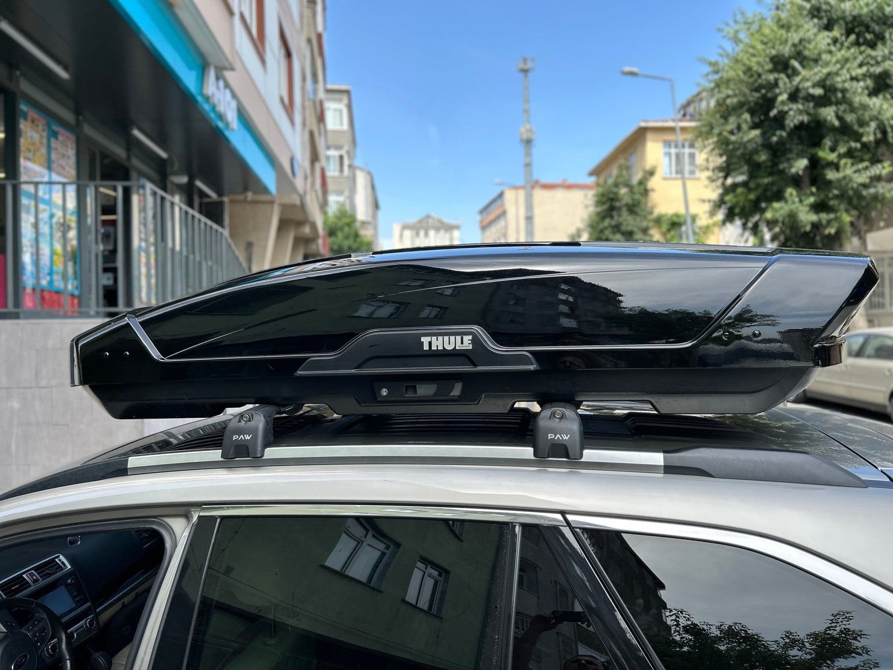 Subaru Outback Bs 2014-2020 Portbagaj Taşıyıcı Ara Atkisi - Ara Çubuk Paw Pro 2 Siyah