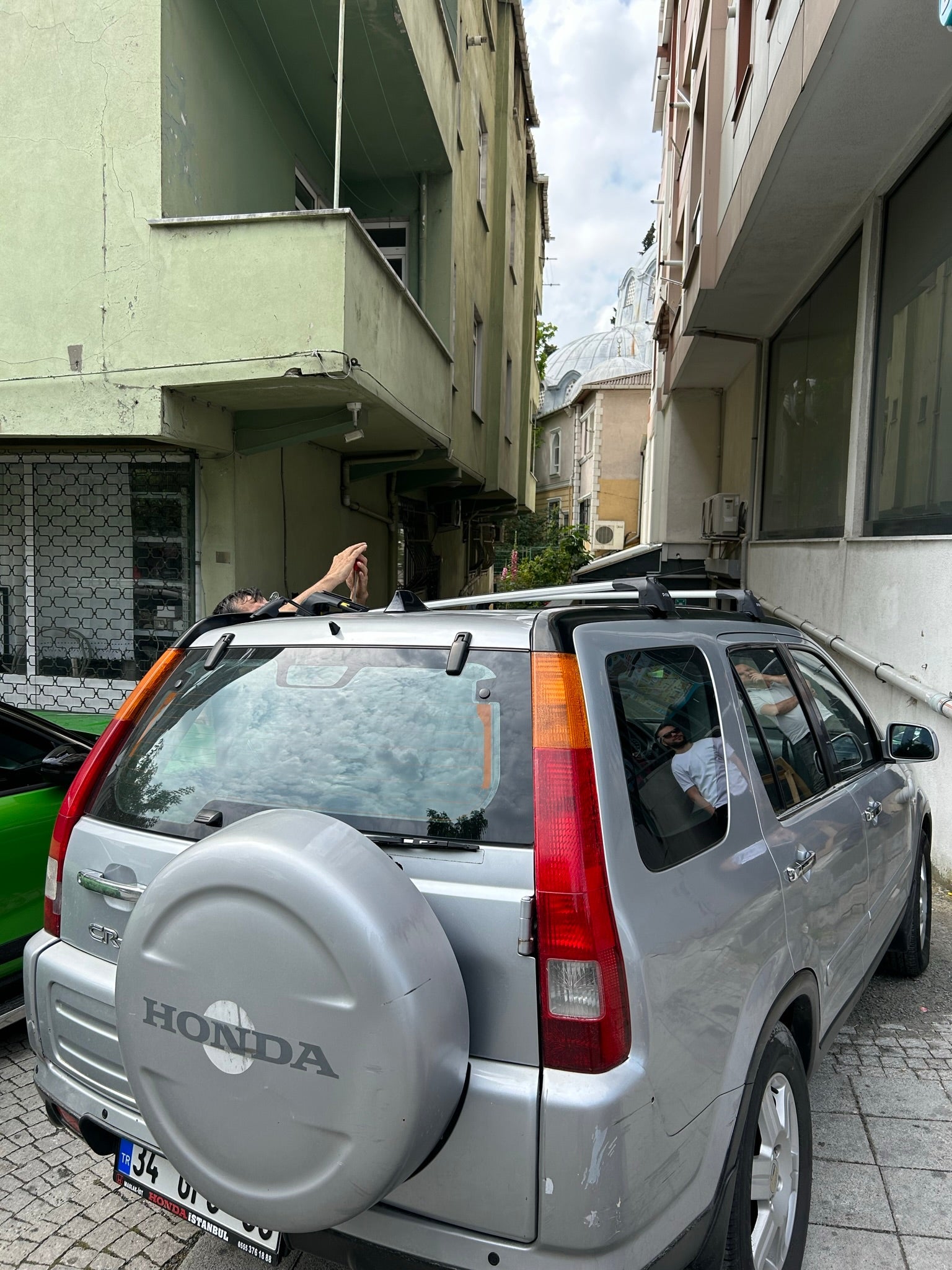 Honda Cr-V Mk2 2002-2006 Portbagaj Taşıyıcı Ara Atkisi - Ara Çubuk Paw Pro 2 Siyah