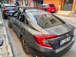 Honda Civic 2017-2021 Oluksuz Üst Tavan Portbagaj Taşıyıcı Ara Atkısı Toros Serisi Pro 4 Gri