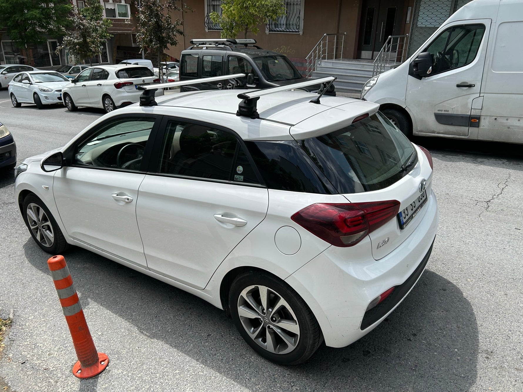 Ford Transit Courier 2023-2025 Portbagaj Taşıyıcı Ara Atkı Toros Fix Pro Gri