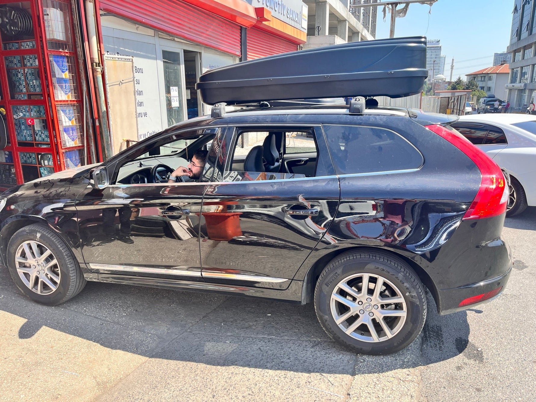 Volvo XC-60 2018-2025 Portbagaj Taşıyıcı Ara Atkisi - Ara Çubuk Paw Pro 2 Gri