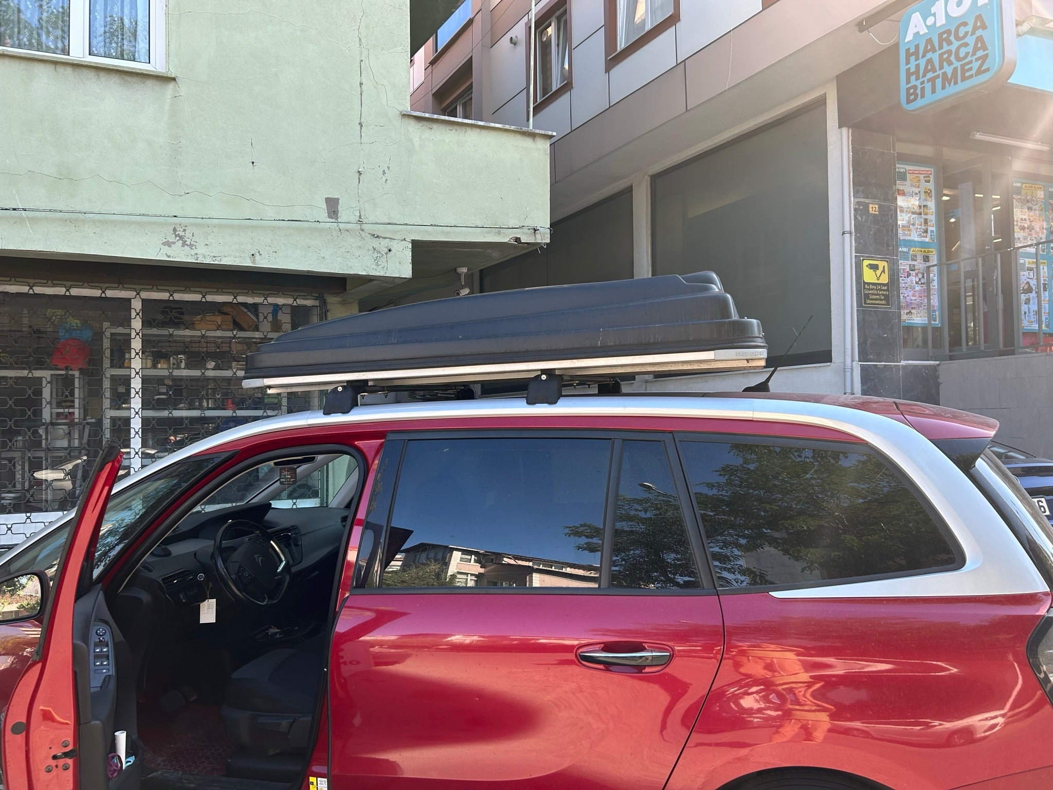 Citroen C4 Grand Spacetourer Mpv 2018-2025Portbagaj Taşıyıcı Ara Atkisi - Ara Çubuk Paw Pro 2 Siyah