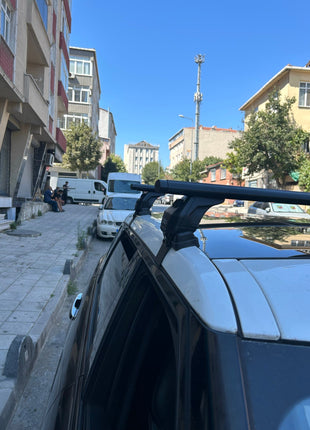 Land Rover Evoque L538 2011-2019 Oluksuz Üst Tavan Portbagaj Taşıyıcı Ara Atkısı Toros Serisi Pro 4 Gri