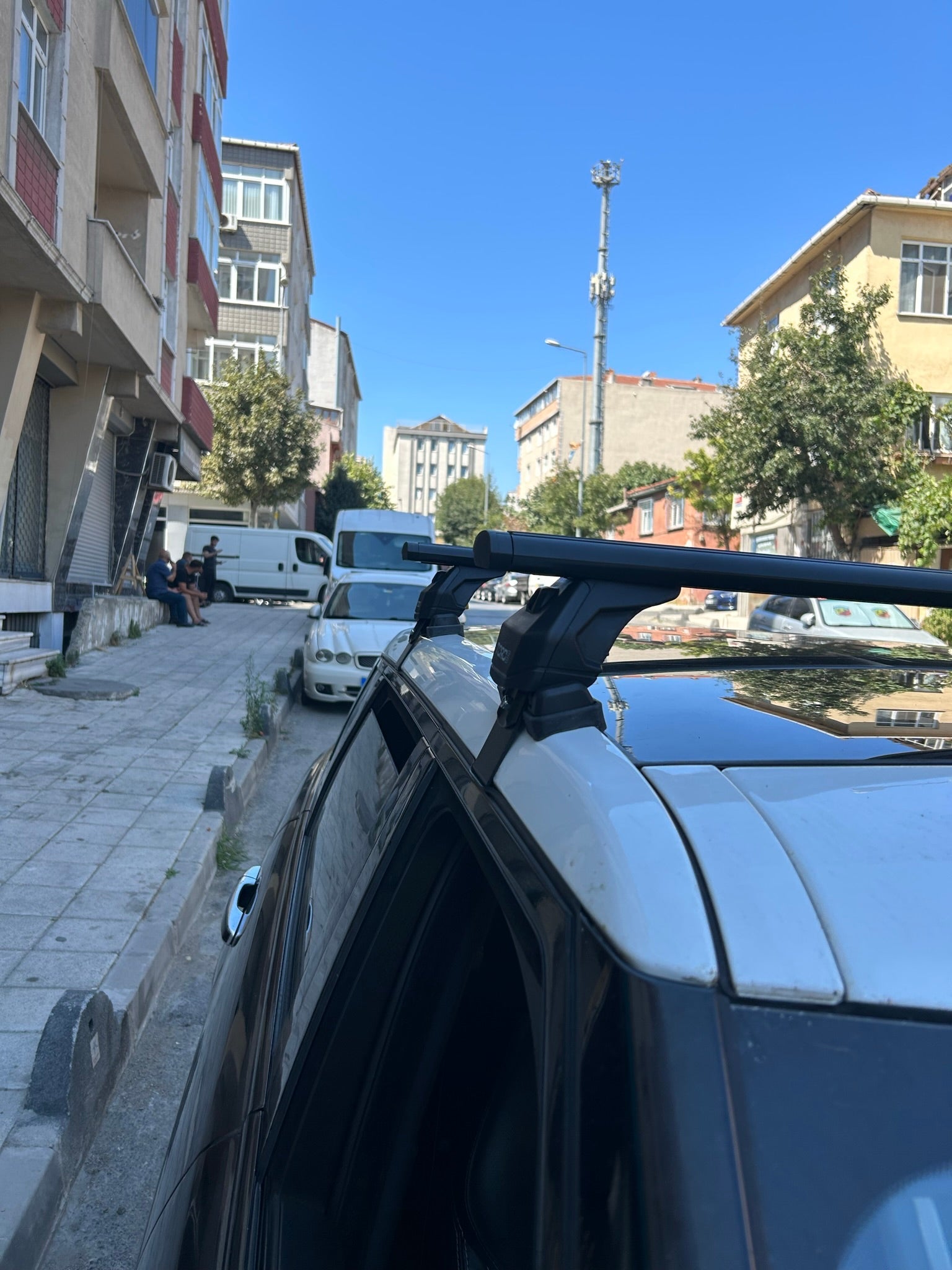 Land Rover Evoque L5382011-2019 Oluksuz Üst Tavan Portbagaj Taşıyıcı Ara Atkısı Toros Serisi Pro 4 Siyah