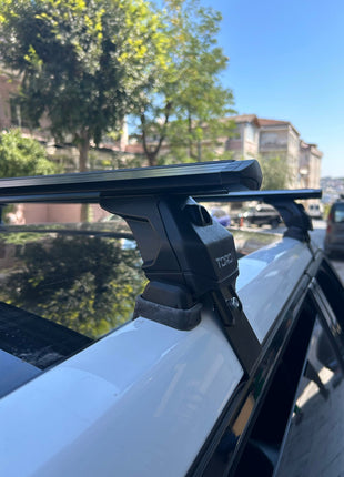 Land Rover Evoque L538 2011-2019 Oluksuz Üst Tavan Portbagaj Taşıyıcı Ara Atkısı Toros Serisi Pro 4 Gri