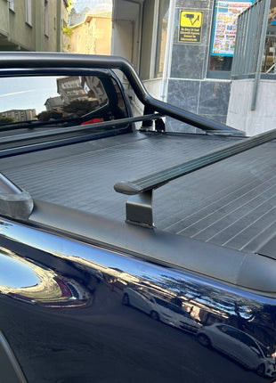 Toyota Hilux (2015-2025) Kasa Üstü Bed Rack Taşıyıcı Bar – Gri