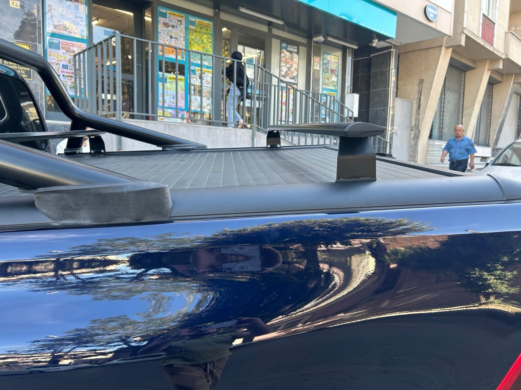 Toyota Hilux (2015-2025) Kasa Üstü Bed Rack Taşıyıcı Bar – Gri