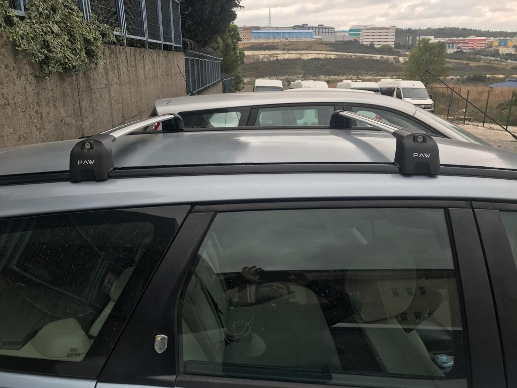 Ford Focus Estate C346 (2008-2011) Portbagaj Taşıyıcı Ara Atkisi - Ara Çubuk Paw Pro 2 Gri