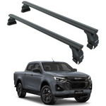 Isuzu D-Max 2020-2025 Oluksuz Üst Tavan Portbagaj Taşıyıcı Ara Atkısı Toros Serisi Pro 4 Siyah