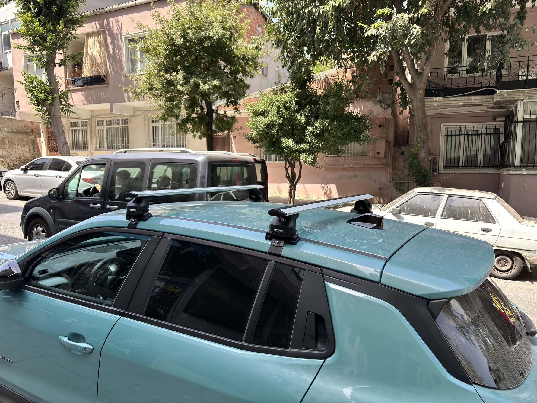 Jeep Compass 2025-2026 | Pro 4 Tavan Ara Atkısı | Alüminyum | Normal Tavan | Siyah
