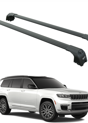 Jeep Grand Cherokee L 2022-2025 Portbagaj Taşıyıcı Ara Atkisi - Ara Çubuk Paw Pro 2 Siyah