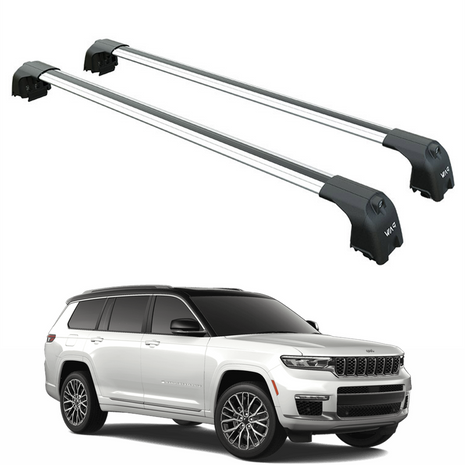 Jeep Grand Cherokee L 2022-2025 Portbagaj Taşıyıcı Ara Atkisi - Ara Çubuk Paw Pro 2 Gri