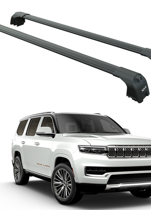 Jeep Grand Wagoneer 2021-2025 Portbagaj Taşıyıcı Ara Atkisi - Ara Çubuk Paw Pro 2 Siyah