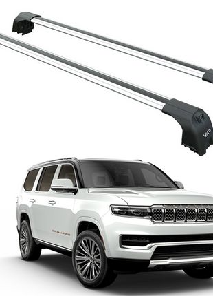Jeep Grand Wagoneer 2021-2025 Portbagaj Taşıyıcı Ara Atkisi - Ara Çubuk Paw Pro 2 Gri