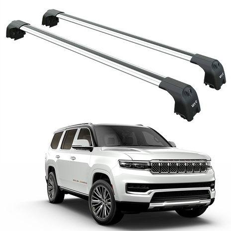 Jeep Grand Wagoneer 2021-2025 Portbagaj Taşıyıcı Ara Atkisi - Ara Çubuk Paw Pro 2 Gri