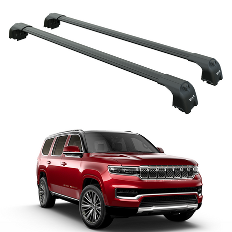 Jeep Wagoneer 2021-2025 Portbagaj Taşıyıcı Ara Atkisi - Ara Çubuk Paw Pro 2 Siyah