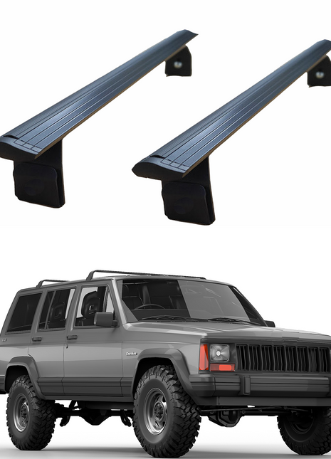 Jeep Cherokee Xj 1984-2002 Yagmur Oluklu Üst Tavan Taşıyıcı Ara Atkısı Paw Siyah