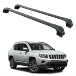 Jeep Compass 2011-2017 Portbagaj Taşıyıcı Ara Atkisi - Ara Çubuk Paw Pro 2 Siyah