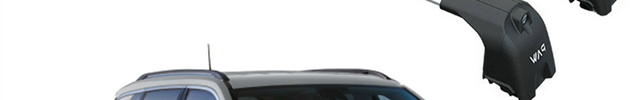 Jeep Compass 2017-2025 Portbagaj Taşıyıcı Ara Atkisi - Ara Çubuk Paw Pro 2 Gri