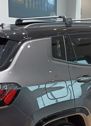 Jeep Compass 2017-2025 Portbagaj Taşıyıcı Ara Atkisi - Ara Çubuk Paw Pro 2 Gri