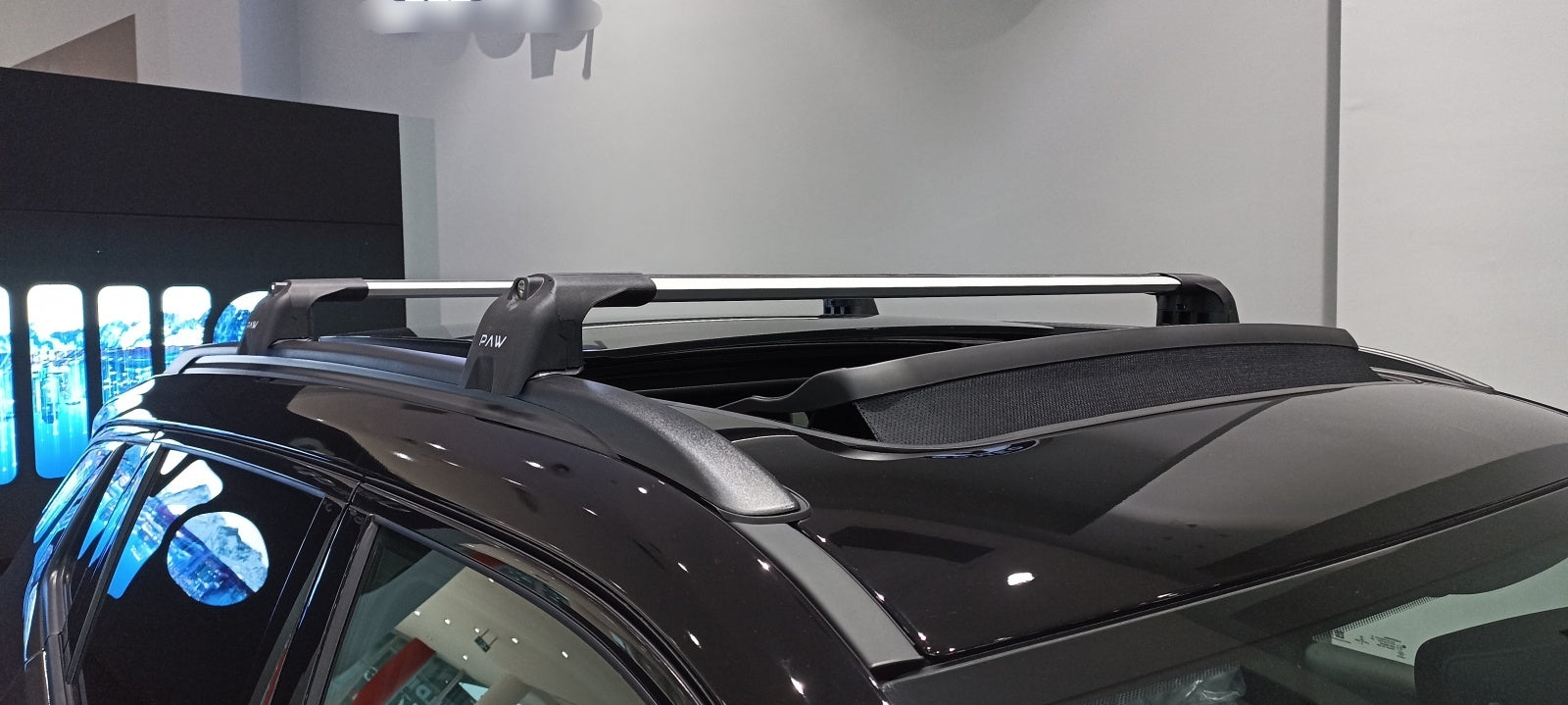 Jeep Compass 2017-2025 Portbagaj Taşıyıcı Ara Atkisi - Ara Çubuk Paw Pro 2 Siyah